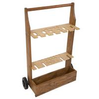 Wooden Croquet Set Trolley - 6 Player