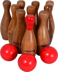 Premium Wooden Skittles