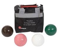 Croquet Balls - 12oz Wooden - 2nd Colours