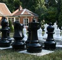 Garden Chess Board - 17cm Plastic